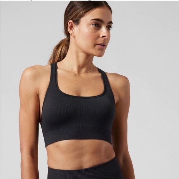 Athleta Other - NWT Athleta Aurora Scoop Bra. Black Medium D-DD
